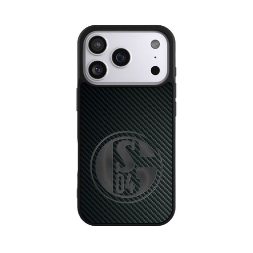 Apple iPhone 17 Pro Base Case Schalke 04 Carbon Look