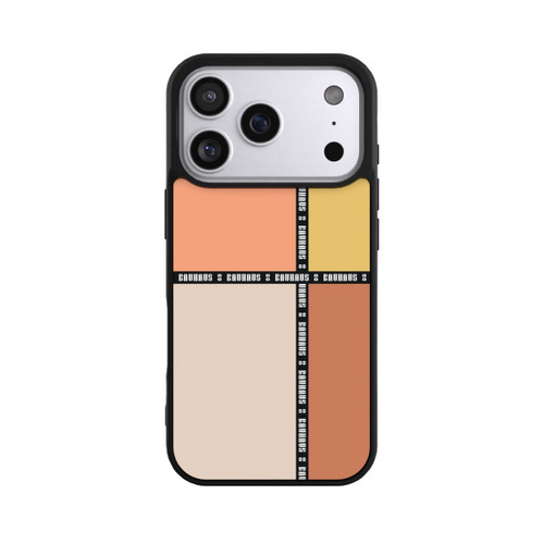 Apple iPhone 17 Pro Base Case Bauhaus Squares-Pastel
