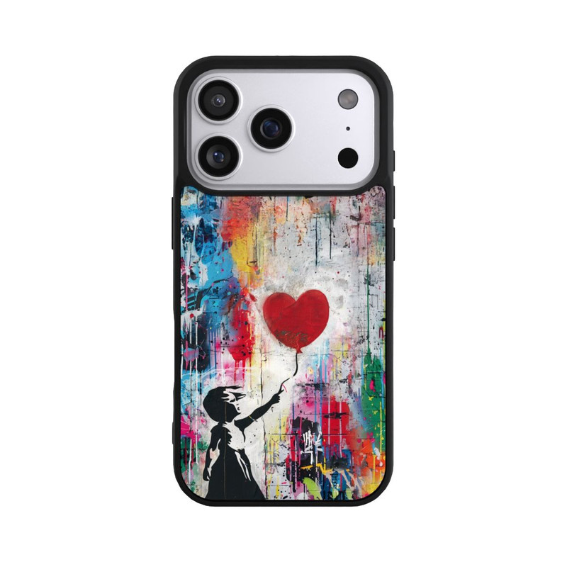 iPhone 17 Pro Base Case Balloon Girl Colorful