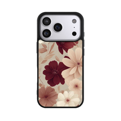 Apple iPhone 17 Pro Base Case Romantische Pastellblumen mit KI