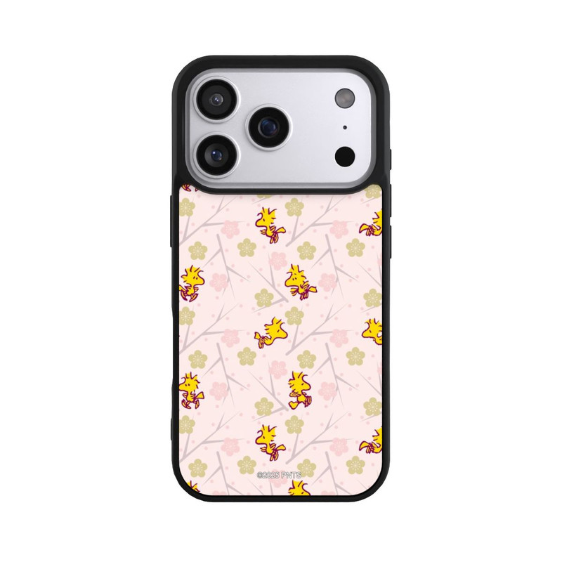 iPhone 17 Pro Base Case Woodstock Pink Muster