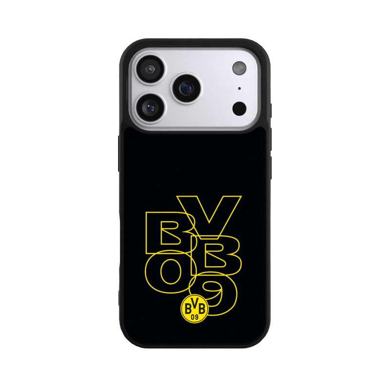 iPhone 17 Pro Base Case BVB09 Gelb Schwarz