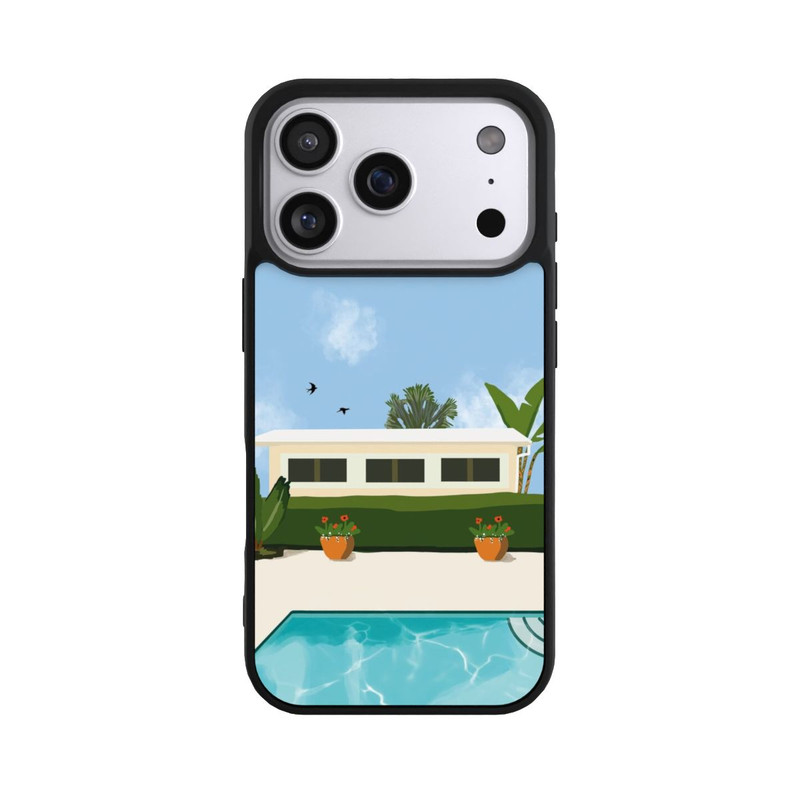 iPhone 17 Pro Base Case California Backyard by Roberta Murray