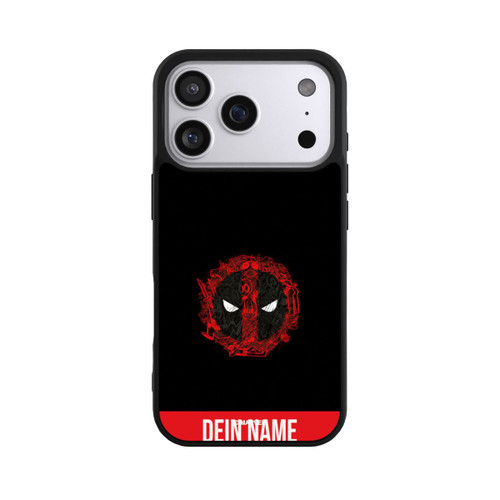 Apple iPhone 17 Pro Base Case Deadpool Logo Personalisierbar