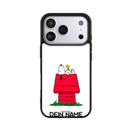 Apple iPhone 17 Pro Base Case Snoopy and Woodstock Classic Personalisierbar