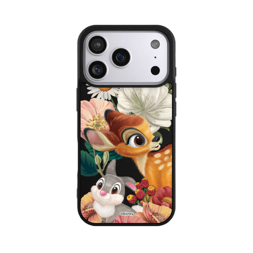 Apple iPhone 17 Pro Base Case Bambi und Klopfer Blumen Transparent