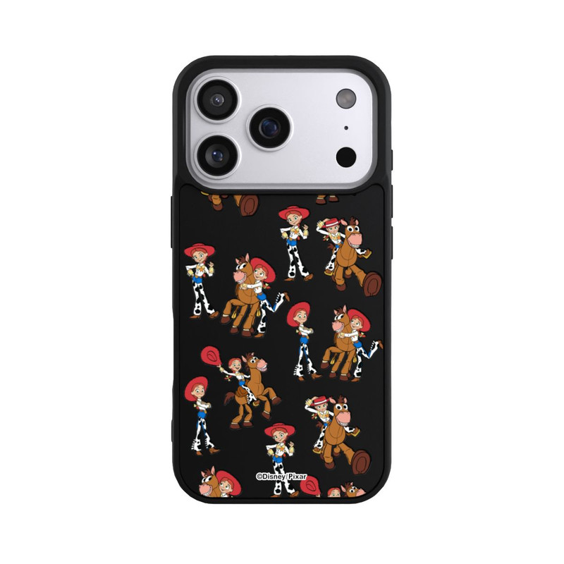 iPhone 17 Pro Base Case Toy Story 5 Jessie Cowboy Pattern Transparent
