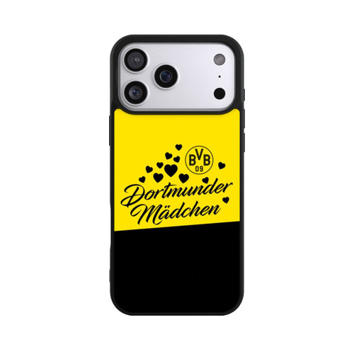Apple iPhone 17 Pro Max Base Case BVB Dortmunder Mädel Herzen