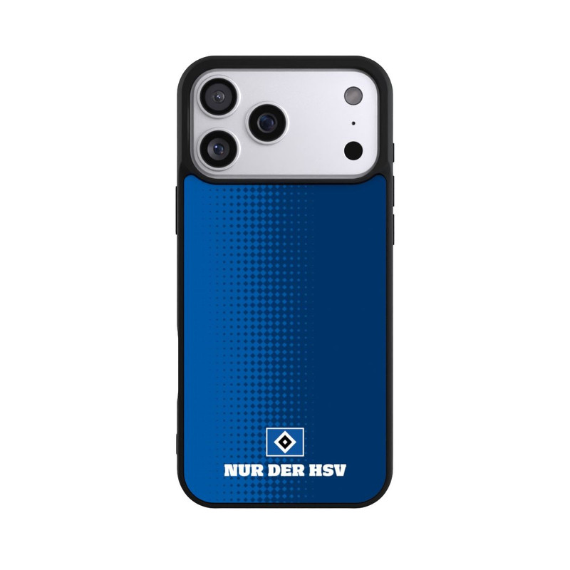 iPhone 17 Pro Max Base Case Nur der HSV - Rautenraster Blau