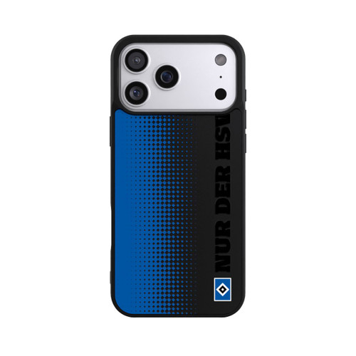 Apple iPhone 17 Pro Max Base Case Nur der HSV - Rautenraster Blau - ohne Hintergrund