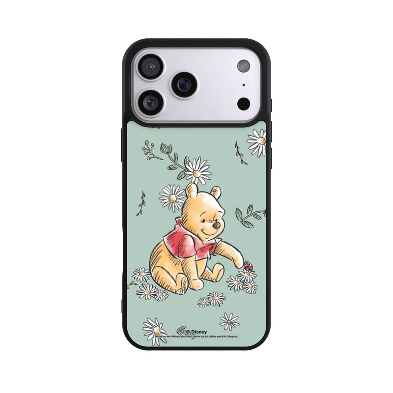 iPhone 17 Pro Max Base Case Winnie Puuh Gänseblümchen und Käfer Liebe