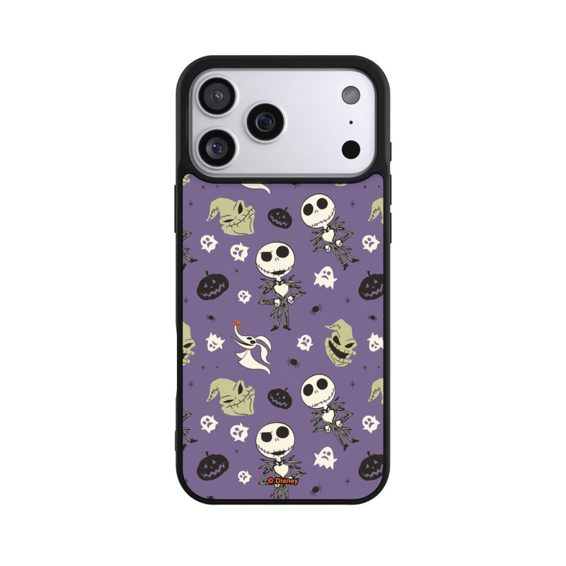 iPhone 17 Pro Max Base Case Jack Purple Pattern Tim Burtons Nightmare before Christmas