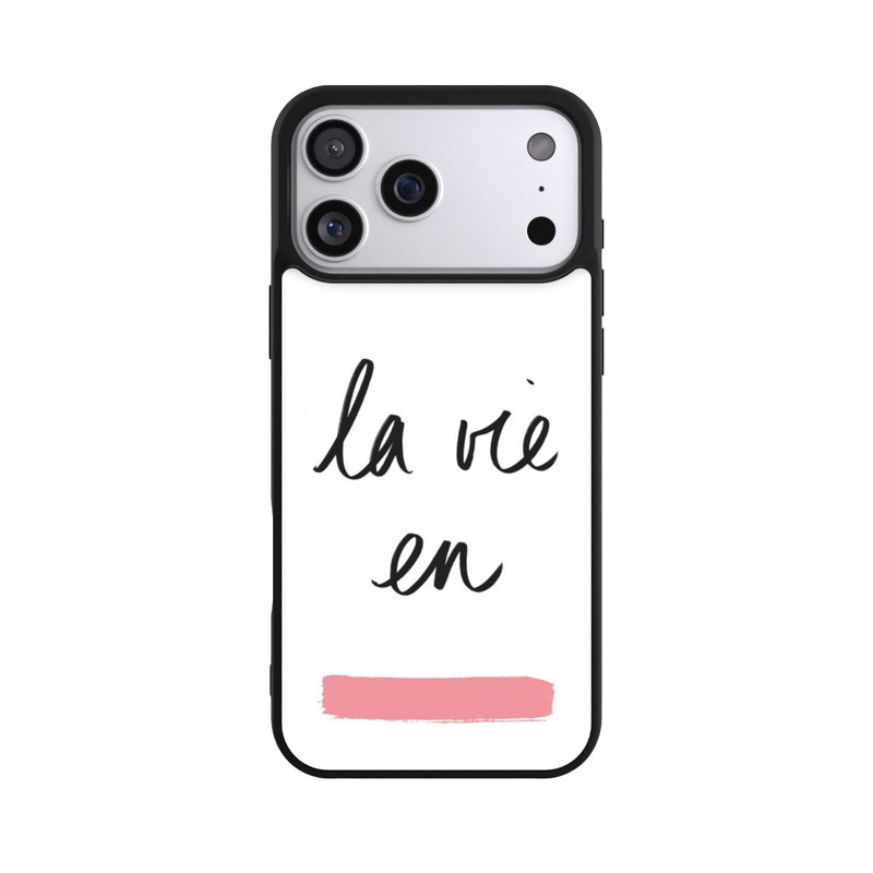 iPhone 17 Pro Max Base Case La Vie en Rosa