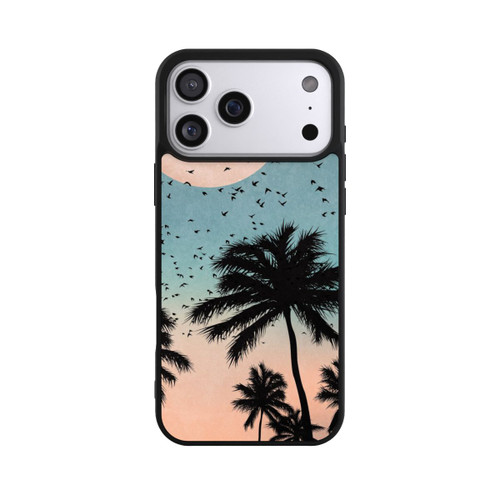 Apple iPhone 17 Pro Max Base Case Sonnenaufgang Palmen