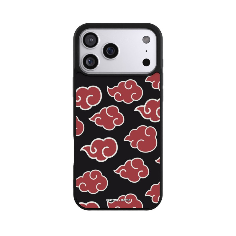 iPhone 17 Pro Max Base Case Akatsuki Pattern Black Big