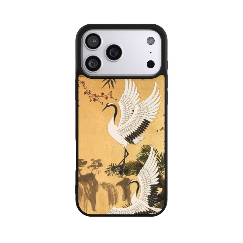 iPhone 17 Pro Max Base Case Kraniche Gold Japan 2