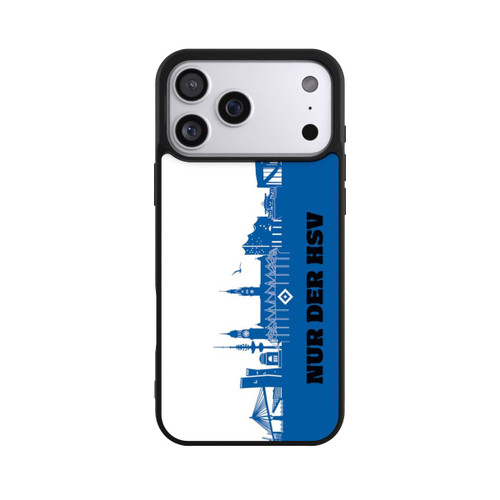 Apple iPhone 17 Pro Max Base Case HSV Skyline Blau Weiß