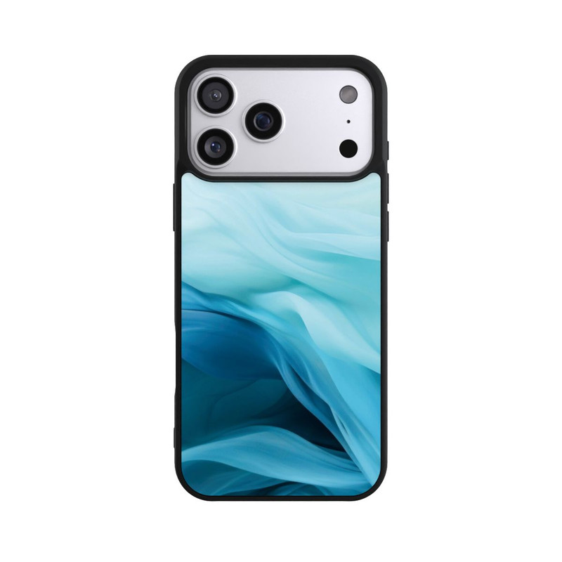 iPhone 17 Pro Max Base Case Smooth Blue Texture