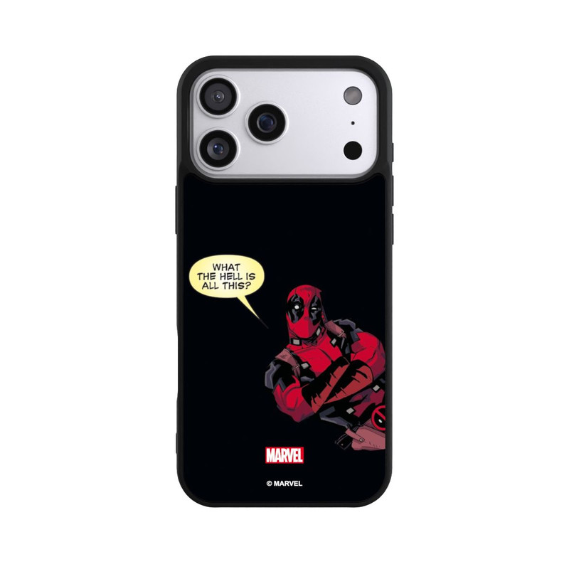 iPhone 17 Pro Max Base Case Deadpool What the Hell