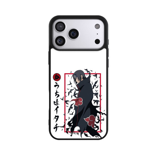 Apple iPhone 17 Pro Max Base Case Itachi Krähen Weiß