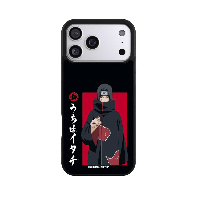 iPhone 17 Pro Max Base Case Itachi Geste Schwarz
