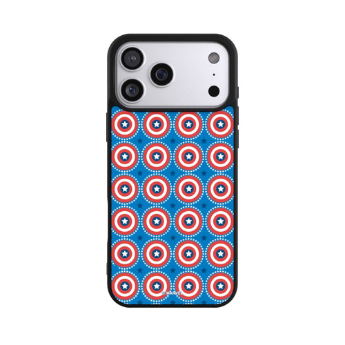 Apple iPhone 17 Pro Max Base Case Captain American Shield Pattern