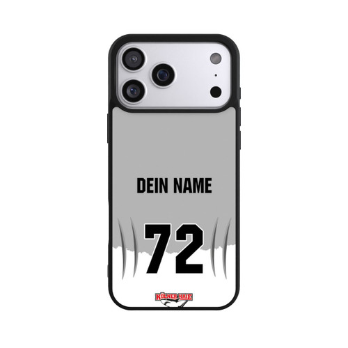 Apple iPhone 17 Pro Max Base Case Kölner Haie Trikotmotiv Personalisierbar