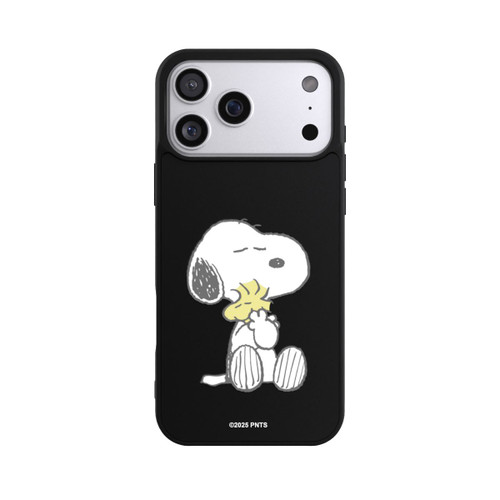 Apple iPhone 17 Pro Max Base Case Snoopy And Woodstock Cuddling transparent