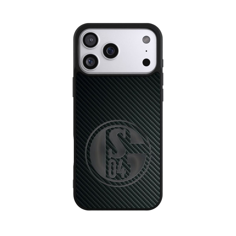 iPhone 17 Pro Max Base Case Schalke 04 Carbon Look