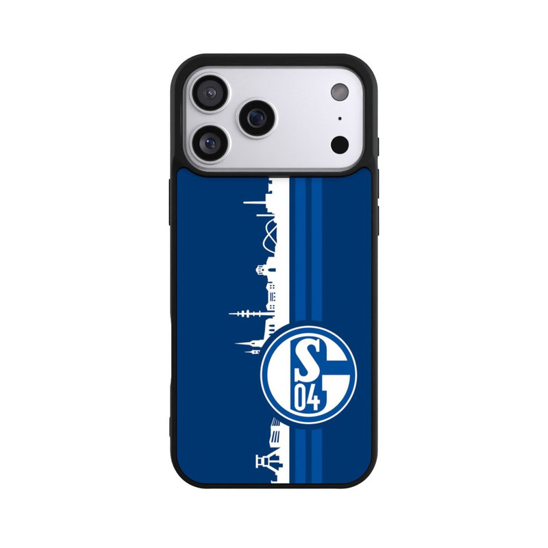 iPhone 17 Pro Max Base Case Schalke 04 Skyline Blau