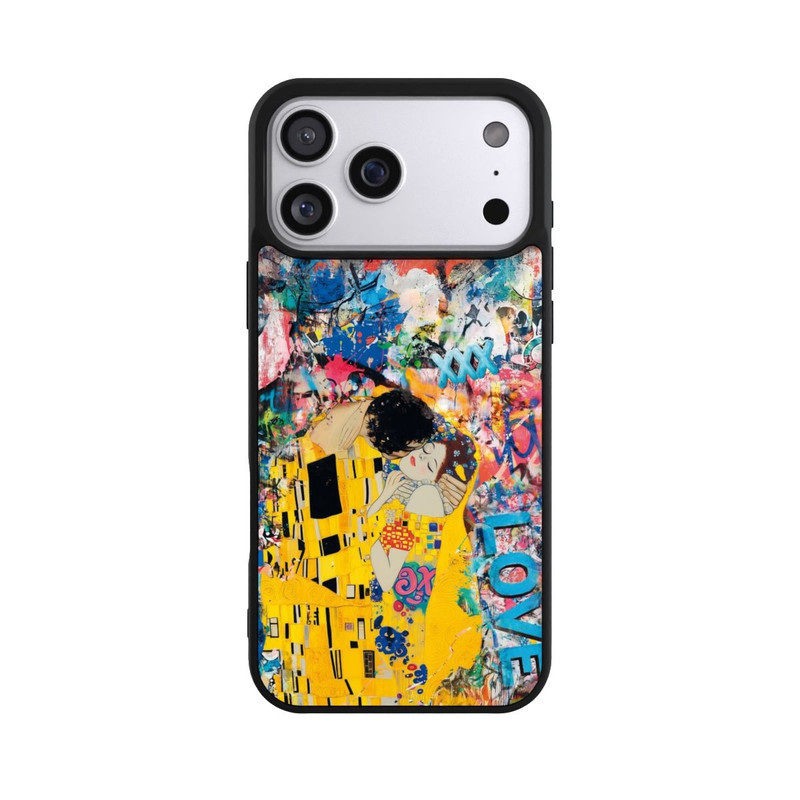 iPhone 17 Pro Max Base Case Graffiti Kiss