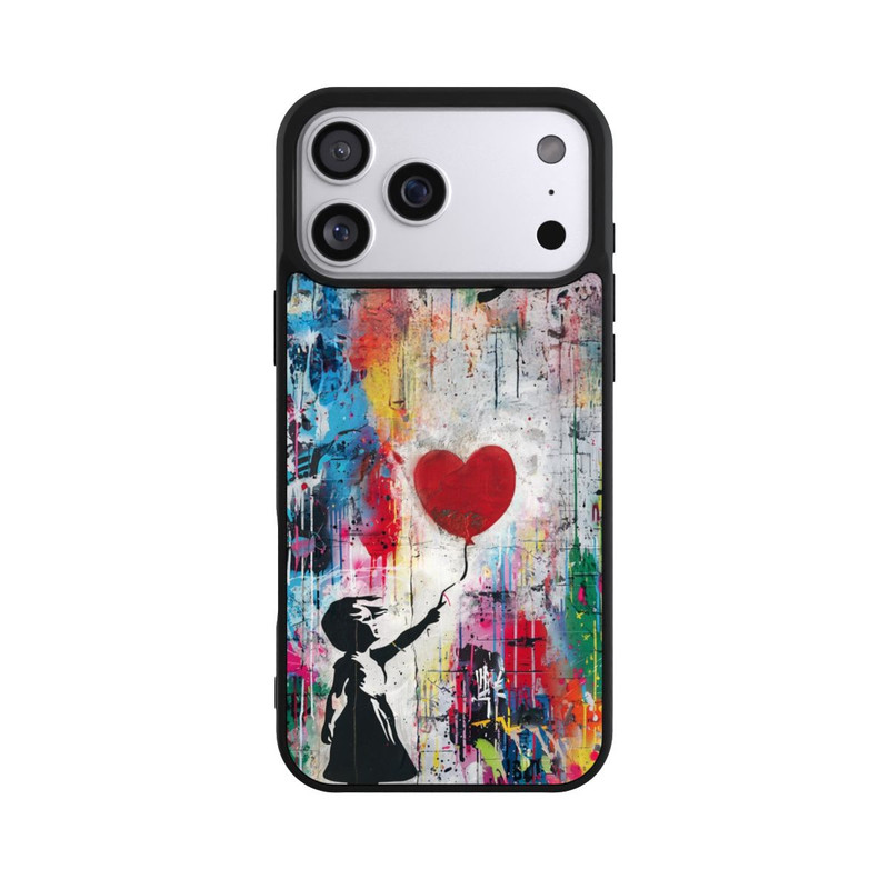 iPhone 17 Pro Max Base Case Balloon Girl Colorful