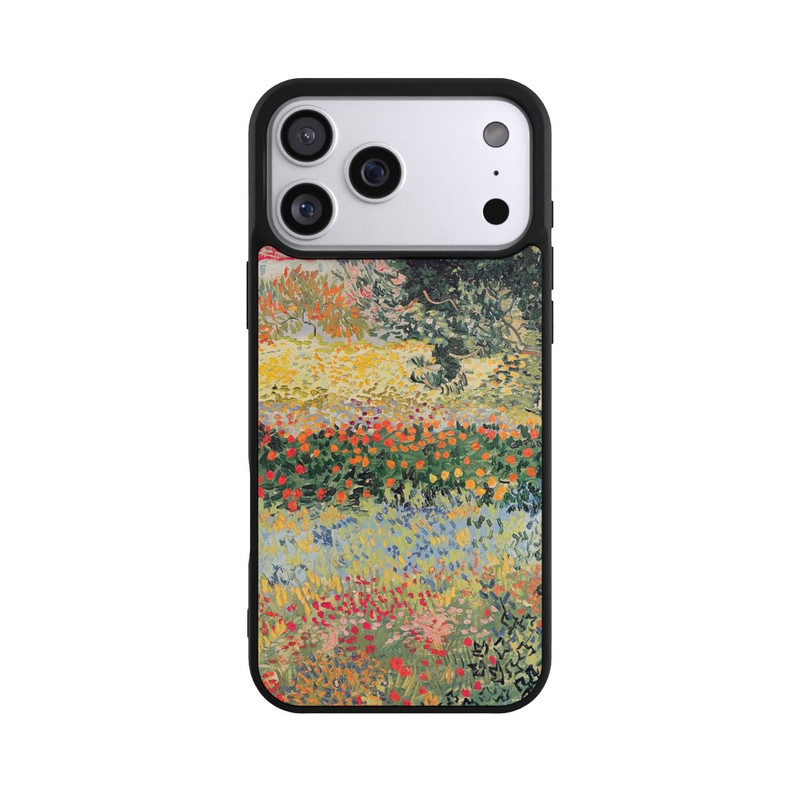 iPhone 17 Pro Max Base Case Garden in Bloom, Arles, July 1888 by Vincent van Gogh