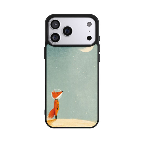 Apple iPhone 17 Pro Max Base Case Fuchs im Mondlicht