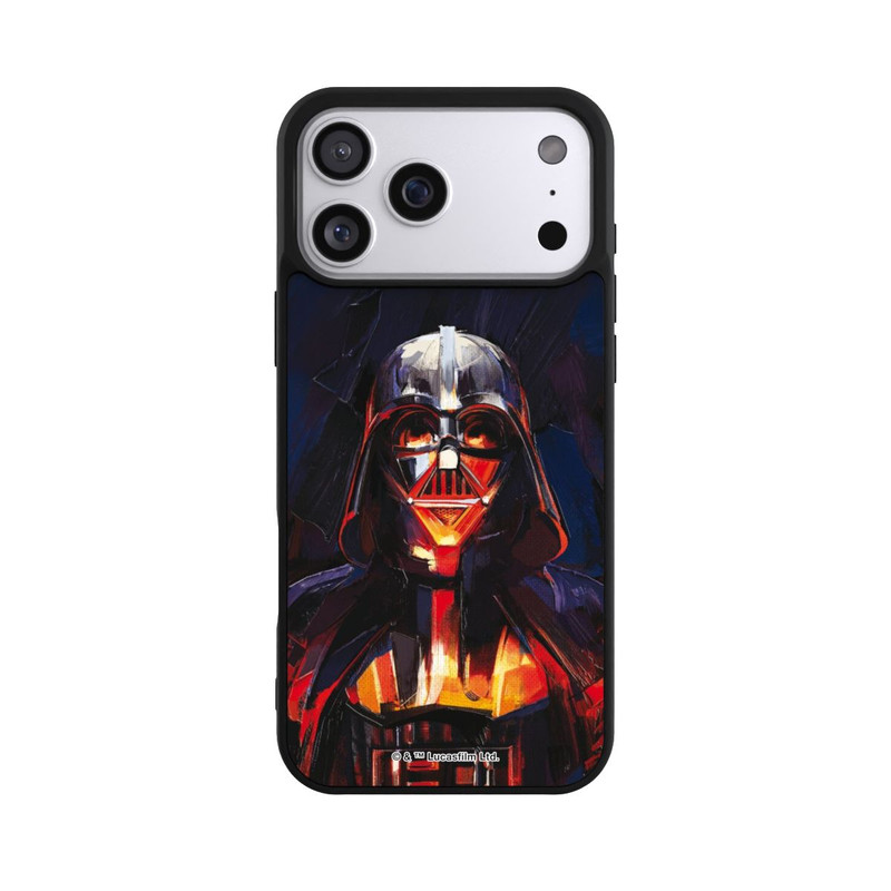 iPhone 17 Pro Max Base Case Darth Vader Red Light Painting