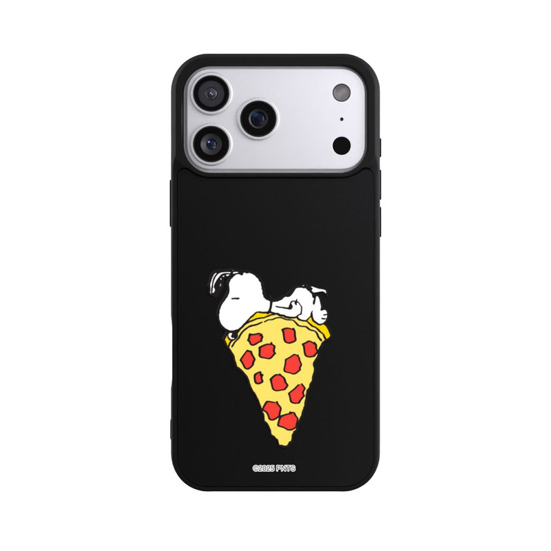 iPhone 17 Pro Max Base Case Snoopy Pizza Transparent