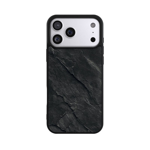 Apple iPhone 17 Pro Max Base Case Dunkler Schiefer Look