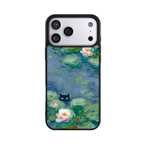 Apple iPhone 17 Pro Max Base Case Katze im Teich Gemälde Impressionismus
