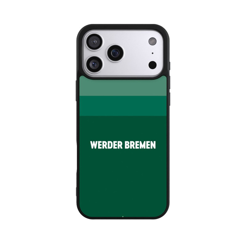 iPhone 17 Pro Max Base Case Werder Bremen Schriftzug Raute