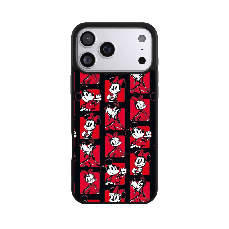 iPhone 17 Pro Max Base Case Micky Maus Racing Muster Rot
