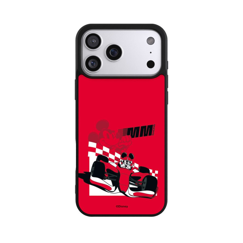 iPhone 17 Pro Max Base Case Micky Maus Racing Legende Rot