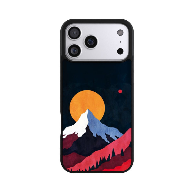 iPhone 17 Pro Max Base Case Mont Blanc Abstrakt