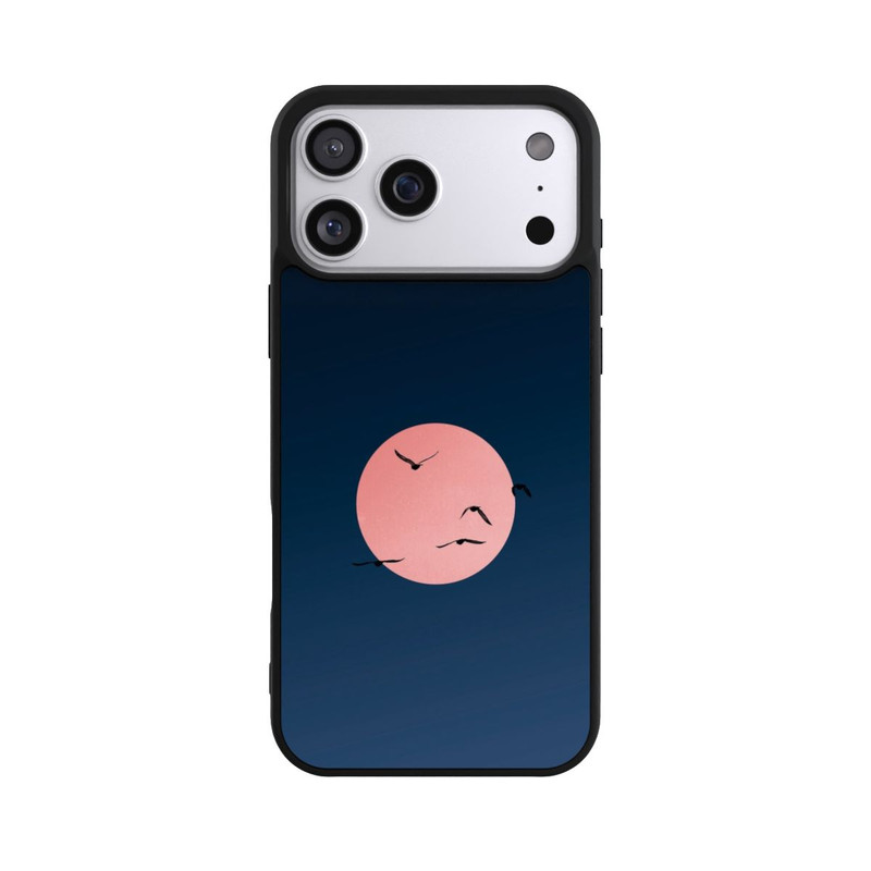 iPhone 17 Pro Max Base Case Summer Nights Red Moon
