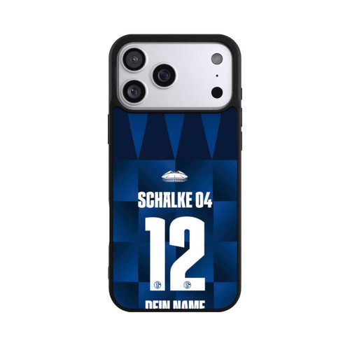 Apple iPhone 17 Pro Max Base Case Schalke 04 Trikot Personalisierbar 26-27
