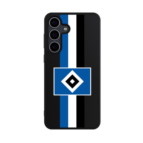 Samsung Galaxy S25 FE Base Case HSV Streifen - Blau-Weiß-Schwarz - ohne Hintergrund