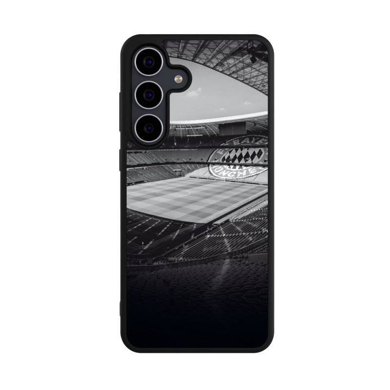 Galaxy S25 FE Base Case Stadion FC Bayern - Black White