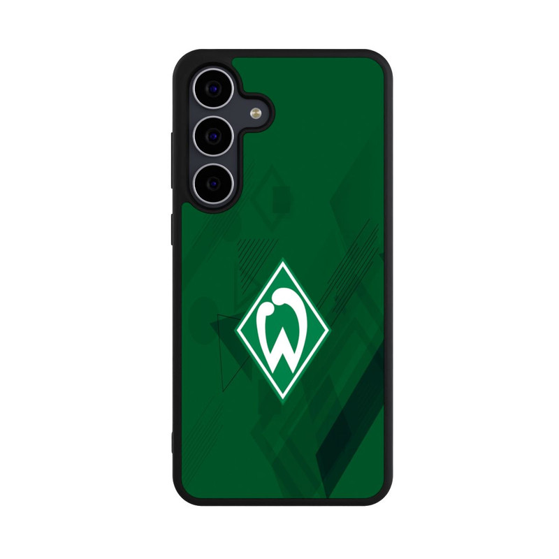 Galaxy S25 FE Base Case Grüne Grafikelemente - Werder Bremen