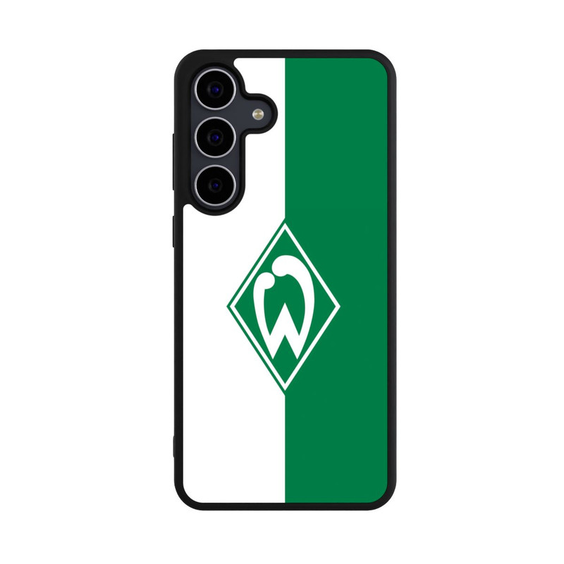 Galaxy S25 FE Base Case Weiß-Grün - Werder Bremen