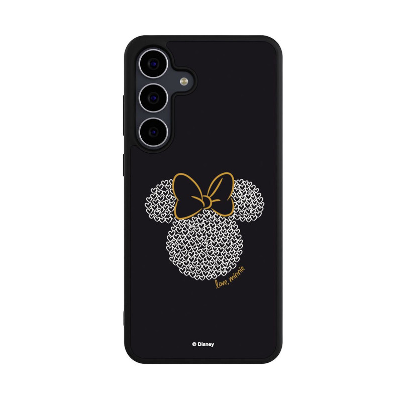 Galaxy S25 FE Base Case Minnie Black and White