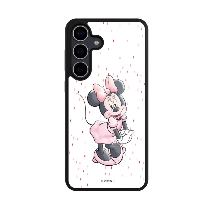 Galaxy S25 FE Base Case Minnie Watercolour Dots